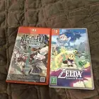 لعبتين نينتندو سويتش (Zelda Echoes of Wisdom   Rune Factory)