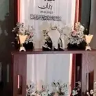 طاوله تفاصيل(شبكه) بلون بني يجنن