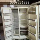 ثلاجه امريكية خط 110معها محول