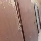 عدد9 أبواب خشب و3 حديد بدون حلق