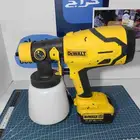 منفاخ صبغ بويه بطارية دي والت ماطور ضخ صبغ اصباغ مع تنر