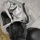 خوذه ومفرش للأسكوتر او الدباب