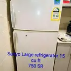 SANYO large fridge neat and clean