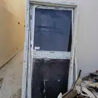عدد إثنين أبواب ألَمنيوم على قزاز عازل للحرارة وشباك كبير