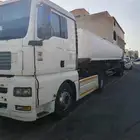 تريلة مان 2006 مع التانكي للبيع