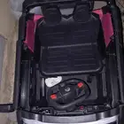 baby car pink and white available remote battery available