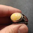 خاتم اوبال اثيوبي صياغه سلك نحران يدوي بالكامل