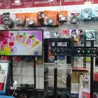 satellite dish receiver and camera installation