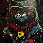 رسام جرافيتي و رسم على الجدران