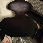 كرسي طويل اسود