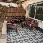 كراسي جلسه خارجية كويتيه ماركيز كنب مرتفع جلسه حوش حديد