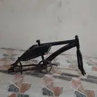 سيكل رامبو خابور لون اسود خابور. الساعه تتقلقل. علئ السوم