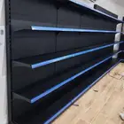 رفوف سوبر ماركت بقالات بيع جميع انواع الرفوف جديد ومستخدمه