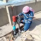 تكسير الخرسانة فتحات مكيفات الهواء فتحات صرف صحي و فتحات تهو