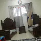 سريرين نفر ونص خشب فخم ومتين للبيع عدد (2) سرير نفر ونص