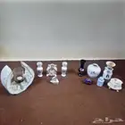 تحف زينة وشمعدان