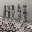 جنابي حضرميات روس بهيص سلات قصابي من اجود انواع الجنابي