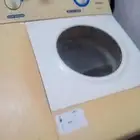سرير نفر واحد خشب جديد وغساله سامسونج