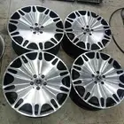 جنوط مرسدس شبه جديد دبل شفه مقاس 20 ومقاس 19