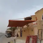 مظلات جميع المقاسات سواتر ابواب طرابزينات ديكورات من الحديد