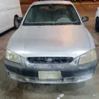 سياره اكسنت موديل 2002 الحالة جيد الاستماره و الفحص منتهي