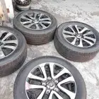 طقم جنوط جيب لاندكروزر مقاس 20