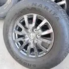 كفرات شاهين مع جنوط وكاله مقاس 18 بالتنيوم