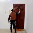 دهان ابواب خشب دهان ابواب حديد دهان داخلي وخارجي