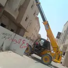 رافعه جي سي بي بوم لرفع جميع مواد البناء يوميه وشهري وشغله