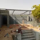 حداد تركيب غرف سندويش بنل ومضلات وسواتر وبرجولات