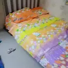 سرير نفر واحد بالمرتبه وغساله سامسونج