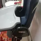 كرسي طعام من سنتر بوينت الرمادي ب200 ريال