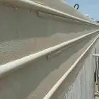 ديكورات خارجي سمنت ابيض بديل الحجر لمست ابدع علا الوجهت