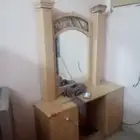 غرفه نوم مستعمله وغساله سامسونج وسرير تفر