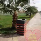 حاويات براميل صناديق سلات درام زبالة الحدائق