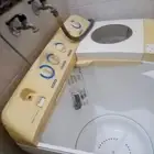غرفه نوم مستعمله وغساله سامسونج وسرير نفر واحد