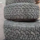 كفرات حجري ودواي مقاس 285 علا 75جنط 16مستخدم نضيف