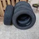 4 Dunlop tires lightly used