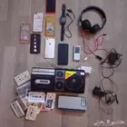 مسجل  ساعة ذكيه  جوال آيفون شغال6   سماعة أذن كبيره