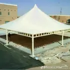 مظلات وسواتر  مظلات متحركة  هناجر مستودعات  هناجر ساندويش با