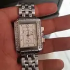 ساعه كونكورد السويسريه إطار مرصع بالالماس مستخدم نضيفه جدا