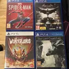 للبيع العاب PS4 و PS5 نظيفة جدا