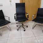 كراسي مكتب جلد جودة عالية