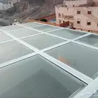 واجهات كلادينج زجاج سيكوريت اسقف متحركة حمامات