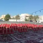 كراسي عزاء وزوليات وعقود لمبات وتيزار