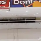 يوجد 7 مكيفات للبيع ال جي حجم 24 وسلبيت التواصل