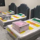 مراتب سرير سراير خشب تفصيل مخمل خشب تايلاندي