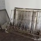 شباك المنيوم كامل مع الحمايه حديد ثقيل مقاس 1.5 في1متر