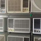 البيع مكيفات شباك مستعمل 18وا24 معا التركيب ضمان شهر