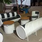 تم تنفيد أخر أعمالنا تفصيل كراسي  و طاولات و مغسله  من برميل